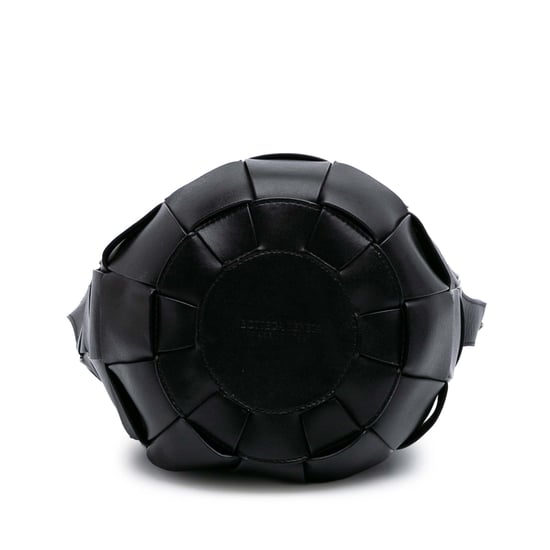 Pouch Bucket Woven Leather Bag - Image 3