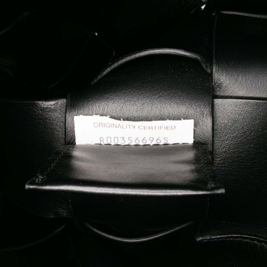 Pouch Bucket Woven Leather Bag - Image 6