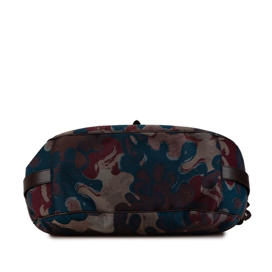 Saddle Floral Jacquard Bag - Image 3
