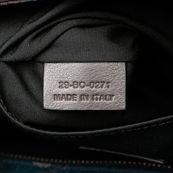 Saddle Floral Jacquard Bag - Image 6