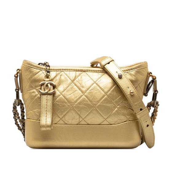 Gabrielle Hobo Väskan i Quiltad Läder - Image 1