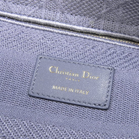 Dior Caro Mini-väska Lila Canvas - Image 2