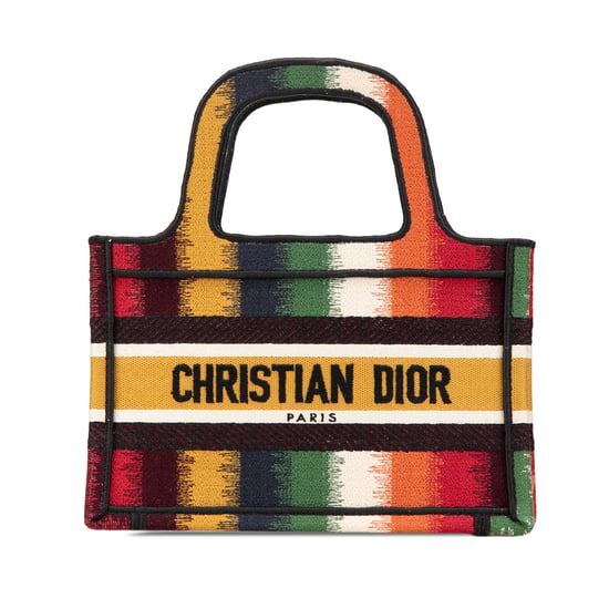 Dior Book Tote Multicolor Striped - Image 2
