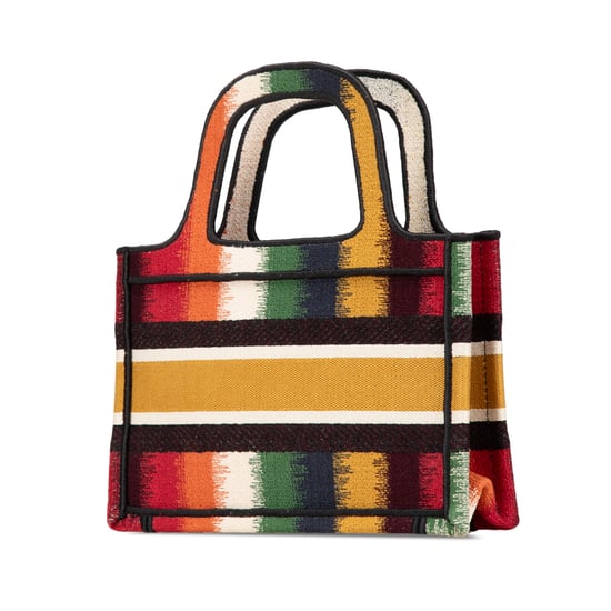 Dior Book Tote Multicolor Striped - Image 3