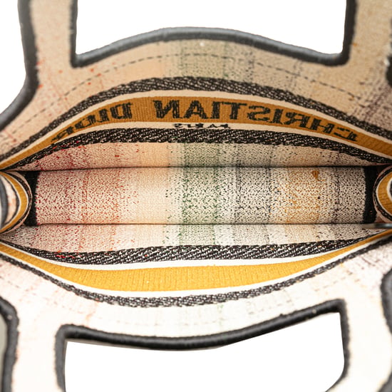 Dior Book Tote Multicolor Striped - Image 5
