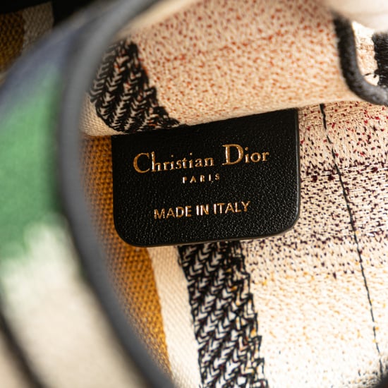 Dior Book Tote Multicolor Striped - Image 6