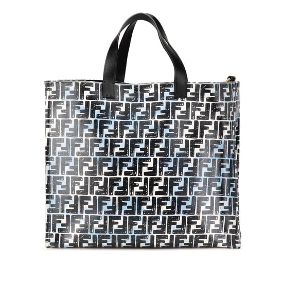 Tote Bag Fendi Graffiti Print - Image 1