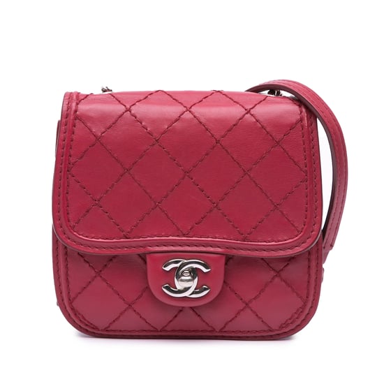 Chanel Quilted Lambskin Crossbody - Image 1