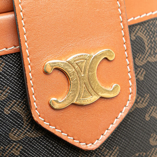 Triomphe Pattern Crossbody Bag - Image 5