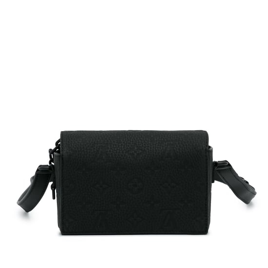 Mjuk Trunk Crossbody Väska Läder - Image 3