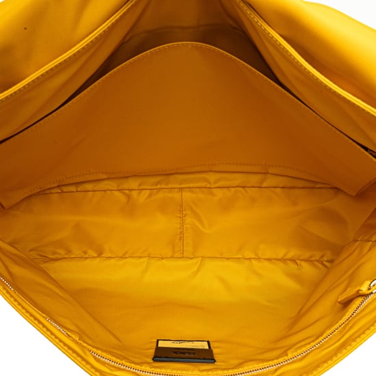Handtas Gele Fendi Logo - Image 4