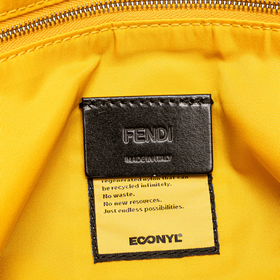 Handtas Gele Fendi Logo - Image 5