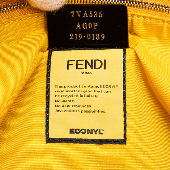 Handtas Gele Fendi Logo - Image 6