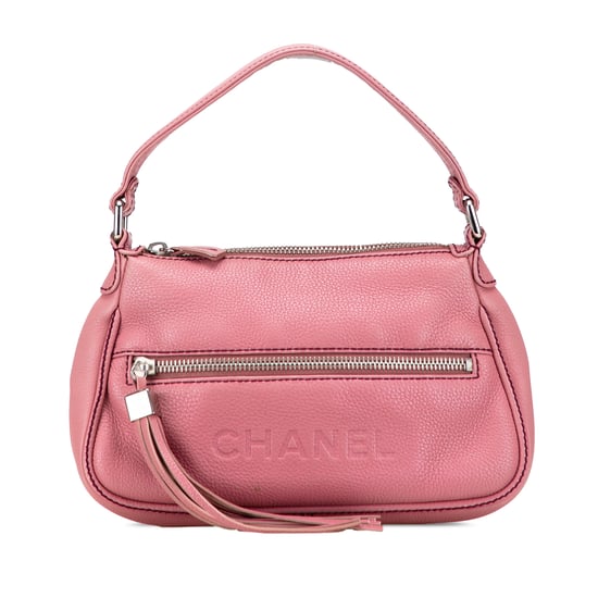 Leren Handtas Roze - Image 1