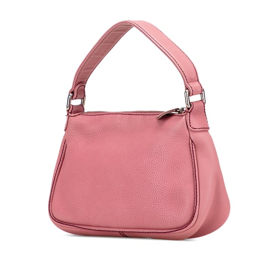 Leren Handtas Roze - Image 2