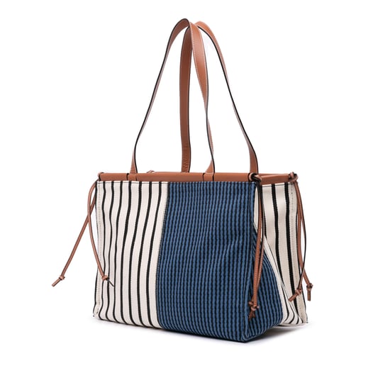 Paula Ibiza Tote Bag Striped Canvas - Image 2