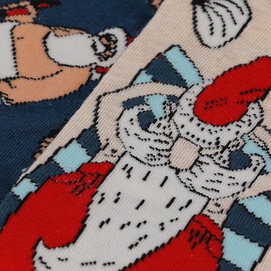 Apollo Foute kerstsokken heren 2-paar kerstman - Image 3
