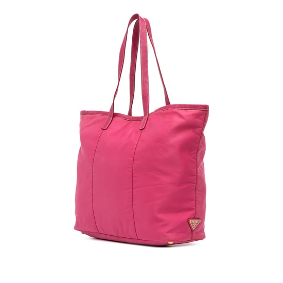 Pink Nylon Tote Bag - Image 2