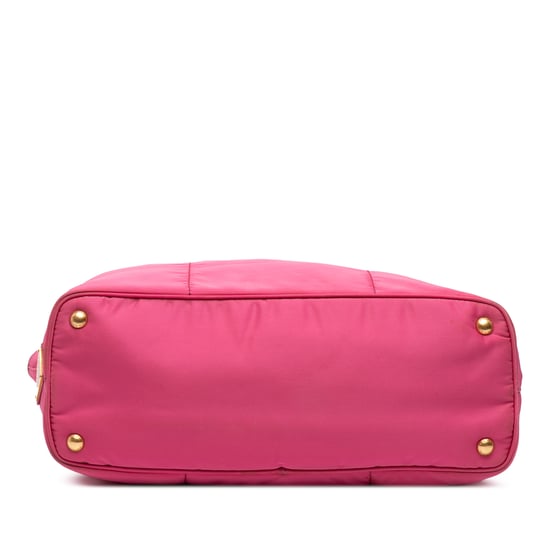 Pink Nylon Tote Bag - Image 3