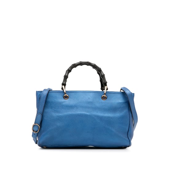 Gucci Bamboe Top Handtas - Image 4
