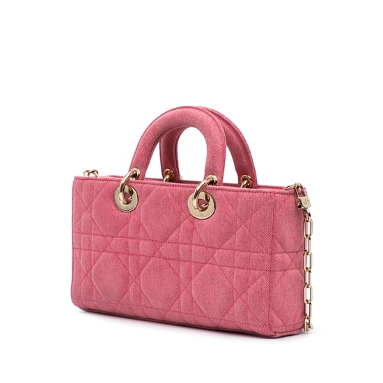 Dior Caro Denim Tote Bag - Image 2
