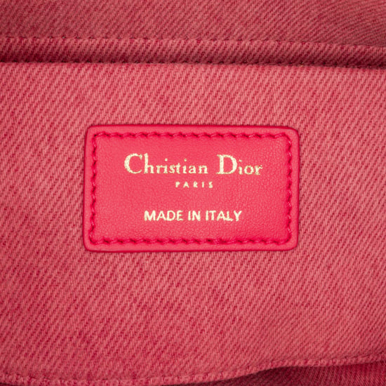 Dior Caro Denim Tote Bag - Image 5