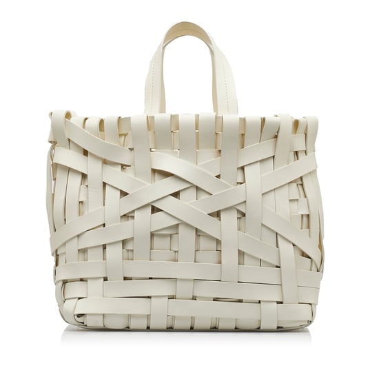 Geweven Leren Tote Bag - Image 1