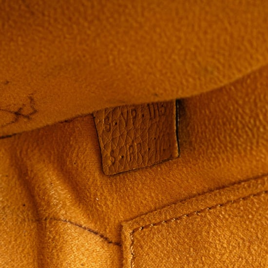 Nano Luggage Tote Yellow Leather - Image 6