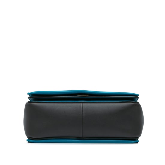 Ava Bag Teal Black Leather - Image 3