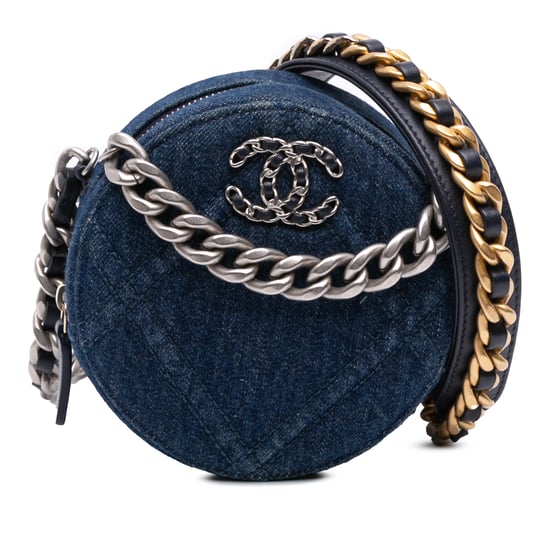 Denim Crossbody Bag - Image 1