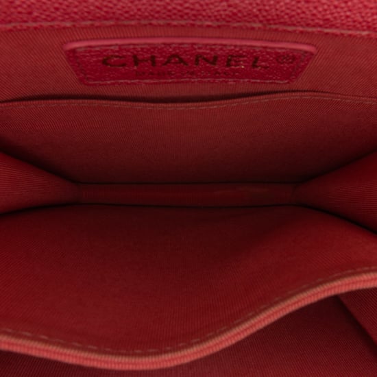 Boy Chanel Roze Leren Schoudertas - Image 6