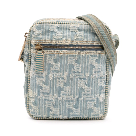Denim Schoudertas met Verstelbare Strap - Image 1