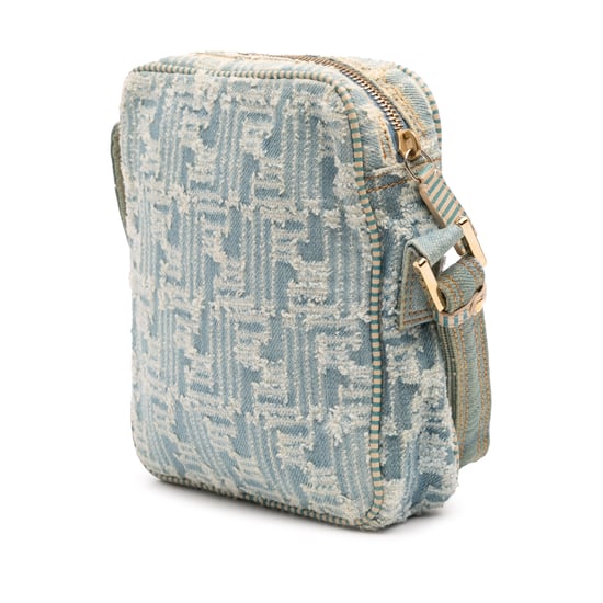 Denim Schoudertas met Verstelbare Strap - Image 2