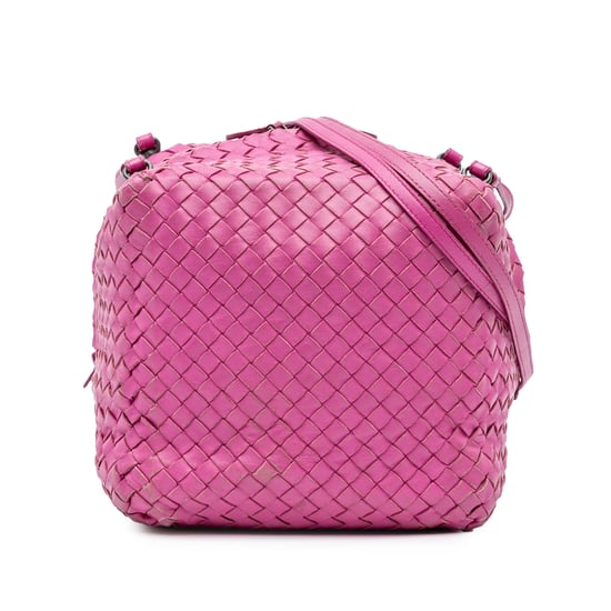 Intrecciato Crossbody Woven Leather - Image 1