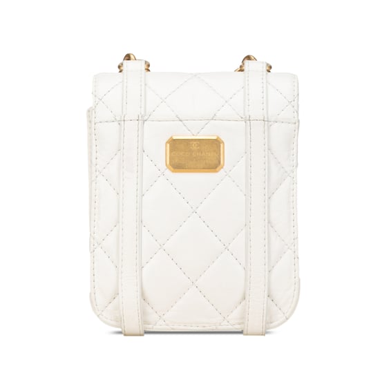 Gequilted Keten Schoudertas - Image 3