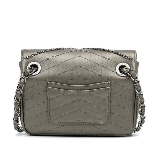 Chanel Schoudertas met Metalen Kettingsluiting - Image 4