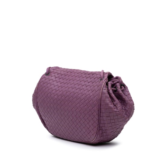 Woven Leather Crossbody Bag - Image 2