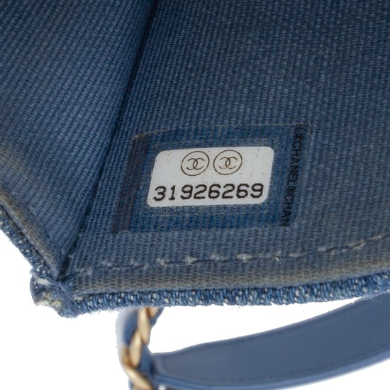Denim Gequiltte Schoudertas - Image 6