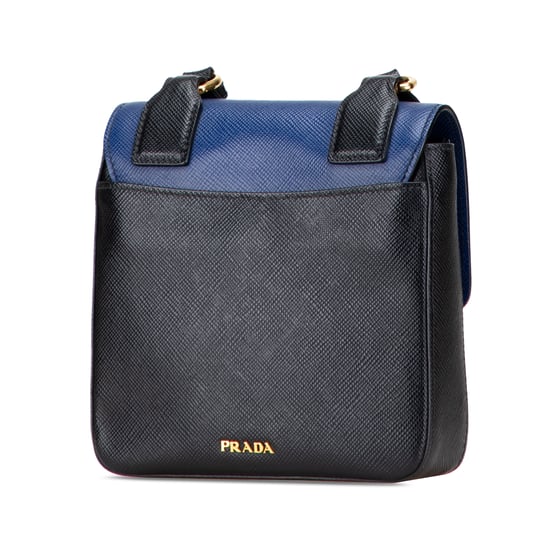 Crossbody Twee Kleurige Flap Tas - Image 2