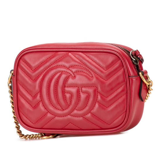 Gg Marmont Camera Bag Leer - Image 2