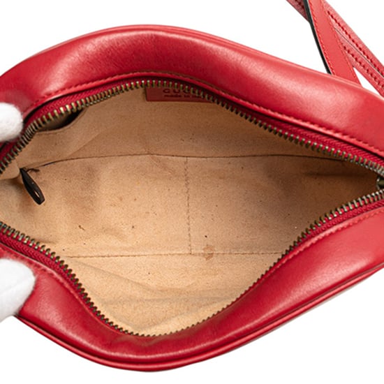 Gg Marmont Camera Bag Leer - Image 4