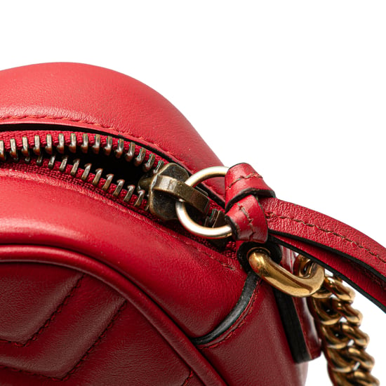 Gg Marmont Camera Bag Leer - Image 5