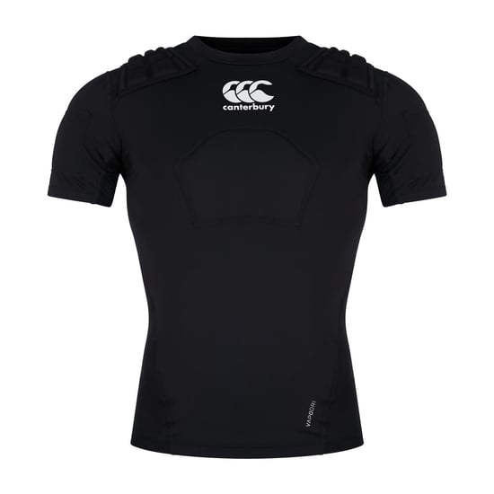 Canterbury Pro Protection Vest voor volwassenen (Zwart/Wit) - Image 1
