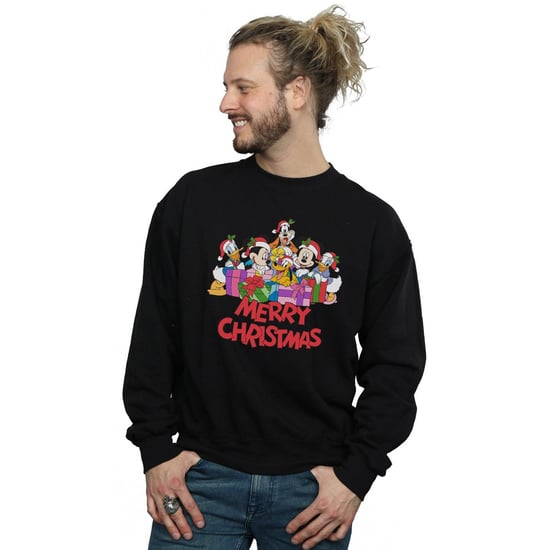 Disney Heren Mickey Mouse en vrienden Kerstmis Sweatshirt (Zwart) - Image 2