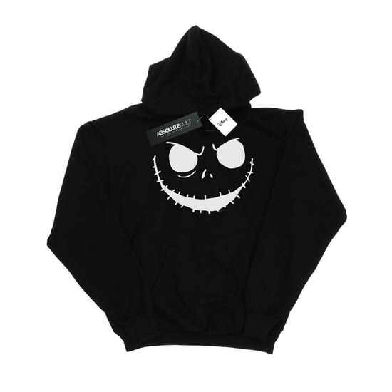 Disney Mens Nightmare Before Christmas Jack´s Face Bold Hoodie (Svart) - Image 1