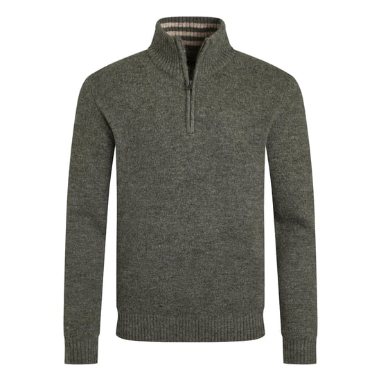 Weird Fish Heren Helmsdale Eco Half-Zip Trui (Lichte Denim) - Image 1