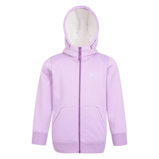 Mountain Warehouse Kinder/Kids Alpine II Full Zip Hoodie (Paars) - Image 1