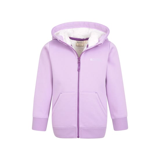 Mountain Warehouse Kinder/Kids Alpine II Full Zip Hoodie (Paars) - Image 4