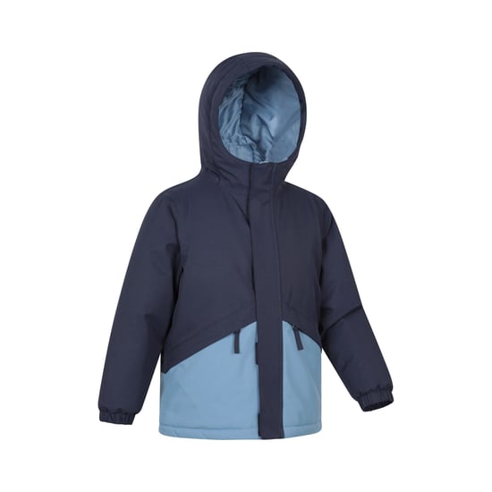 Mountain Warehouse Cyclone Waterdichte Gewatteerde Jas voor Kinderen/Kinderen (Marine) - Image 4