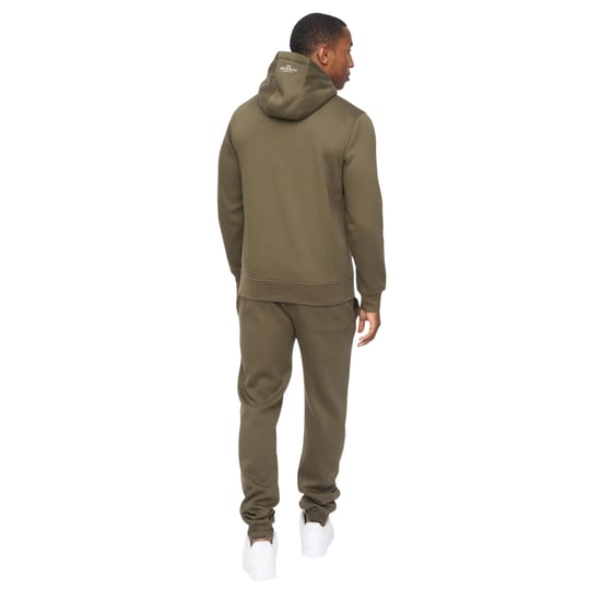 Crosshatch Mens Jamals Hoodie (Mörk Oliv) - Image 2